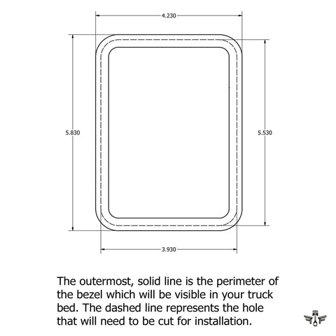 FFG Billet Aluminum Wood Bed Fuel Door – view 11