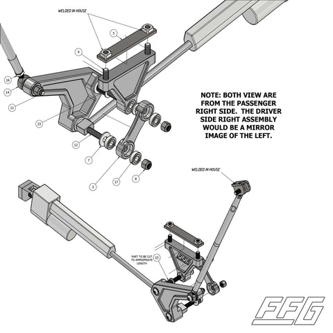 FFG Cantilever Bed Floor Raise Kit – view 5