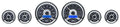 VHX Instrument Universal 5 and 6 Gauge Round, Analog – view 10