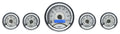 VHX Instrument Universal 5 and 6 Gauge Round, Analog – view 3